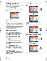 Предварительный просмотр 16 страницы Panasonic DMC FX55S - Lumix Digital Camera Operating Instructions Manual