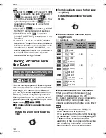 Предварительный просмотр 26 страницы Panasonic DMC FX55S - Lumix Digital Camera Operating Instructions Manual