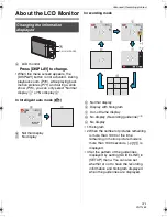 Предварительный просмотр 31 страницы Panasonic DMC FX55S - Lumix Digital Camera Operating Instructions Manual