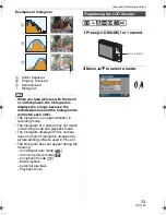 Предварительный просмотр 33 страницы Panasonic DMC FX55S - Lumix Digital Camera Operating Instructions Manual