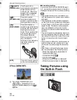 Предварительный просмотр 34 страницы Panasonic DMC FX55S - Lumix Digital Camera Operating Instructions Manual