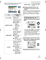 Предварительный просмотр 67 страницы Panasonic DMC FX55S - Lumix Digital Camera Operating Instructions Manual