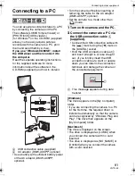 Предварительный просмотр 91 страницы Panasonic DMC FX55S - Lumix Digital Camera Operating Instructions Manual