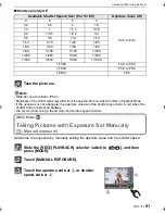 Предварительный просмотр 51 страницы Panasonic DMC FX580K - Lumix Digital Camera Operating Instructions Manual