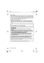 Preview for 2 page of Panasonic DMC-FX68 Basic Operating Instructions Manual