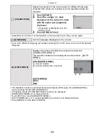 Preview for 32 page of Panasonic DMC-FX700S Operating Instructions Manual