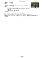 Preview for 150 page of Panasonic DMC-FX700S Operating Instructions Manual