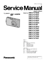 Preview for 1 page of Panasonic DMC-FX70EB Service Manual