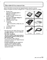 Preview for 13 page of Panasonic DMC-FX90K Basic Owner'S Manual