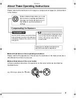 Preview for 5 page of Panasonic DMC-FZ15K Operating Instructions Manual