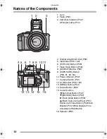 Preview for 10 page of Panasonic DMC-FZ15K Operating Instructions Manual