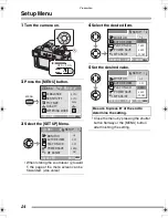 Preview for 24 page of Panasonic DMC-FZ15K Operating Instructions Manual