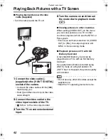 Preview for 92 page of Panasonic DMC-FZ15K Operating Instructions Manual