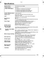 Preview for 111 page of Panasonic DMC-FZ15K Operating Instructions Manual