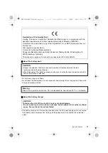 Preview for 3 page of Panasonic DMC-FZ2000 Basic Operating Instructions Manual