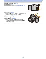 Предварительный просмотр 12 страницы Panasonic DMC-FZ200K Owner'S Manual