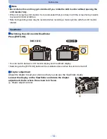 Предварительный просмотр 14 страницы Panasonic DMC-FZ200K Owner'S Manual