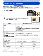 Предварительный просмотр 86 страницы Panasonic DMC-FZ200K Owner'S Manual