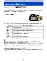 Предварительный просмотр 88 страницы Panasonic DMC-FZ200K Owner'S Manual