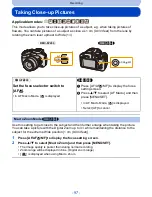 Предварительный просмотр 97 страницы Panasonic DMC-FZ200K Owner'S Manual