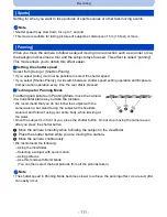 Предварительный просмотр 111 страницы Panasonic DMC-FZ200K Owner'S Manual