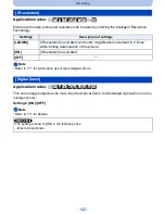 Предварительный просмотр 142 страницы Panasonic DMC-FZ200K Owner'S Manual