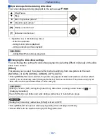 Предварительный просмотр 157 страницы Panasonic DMC-FZ200K Owner'S Manual