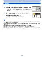 Предварительный просмотр 160 страницы Panasonic DMC-FZ200K Owner'S Manual