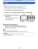 Предварительный просмотр 170 страницы Panasonic DMC-FZ200K Owner'S Manual