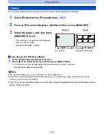 Предварительный просмотр 173 страницы Panasonic DMC-FZ200K Owner'S Manual