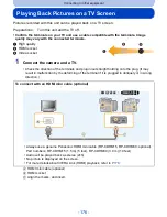 Предварительный просмотр 176 страницы Panasonic DMC-FZ200K Owner'S Manual