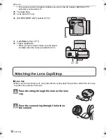 Предварительный просмотр 12 страницы Panasonic DMC FZ28K - Lumix Digital Camera Operating Instructions Manual