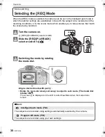 Предварительный просмотр 30 страницы Panasonic DMC FZ28K - Lumix Digital Camera Operating Instructions Manual