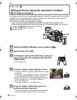 Предварительный просмотр 32 страницы Panasonic DMC FZ28K - Lumix Digital Camera Operating Instructions Manual