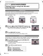 Предварительный просмотр 54 страницы Panasonic DMC FZ28K - Lumix Digital Camera Operating Instructions Manual