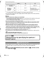 Предварительный просмотр 56 страницы Panasonic DMC FZ28K - Lumix Digital Camera Operating Instructions Manual