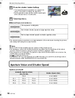 Предварительный просмотр 58 страницы Panasonic DMC FZ28K - Lumix Digital Camera Operating Instructions Manual