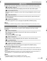 Предварительный просмотр 65 страницы Panasonic DMC FZ28K - Lumix Digital Camera Operating Instructions Manual