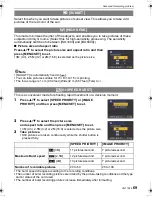 Предварительный просмотр 69 страницы Panasonic DMC FZ28K - Lumix Digital Camera Operating Instructions Manual