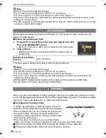 Предварительный просмотр 70 страницы Panasonic DMC FZ28K - Lumix Digital Camera Operating Instructions Manual