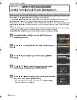 Предварительный просмотр 76 страницы Panasonic DMC FZ28K - Lumix Digital Camera Operating Instructions Manual