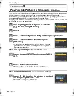 Предварительный просмотр 94 страницы Panasonic DMC FZ28K - Lumix Digital Camera Operating Instructions Manual