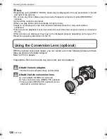 Предварительный просмотр 120 страницы Panasonic DMC FZ28K - Lumix Digital Camera Operating Instructions Manual