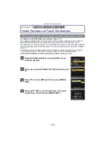 Preview for 124 page of Panasonic dmc fz3 - Lumix Digital Camera Operating Instructions Manual