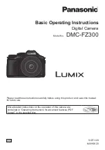 Panasonic DMC-FZ300SG Basic Operating Instructions Manual preview