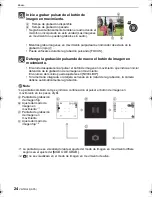 Предварительный просмотр 24 страницы Panasonic DMC FZ35 - Lumix 12.1MP Digital Camera Instrucciones Básicas De Funcionamiento