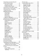 Предварительный просмотр 3 страницы Panasonic DMC-FZ47K Owner'S Manual