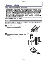 Предварительный просмотр 14 страницы Panasonic DMC-FZ47K Owner'S Manual