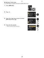 Предварительный просмотр 45 страницы Panasonic DMC-FZ47K Owner'S Manual