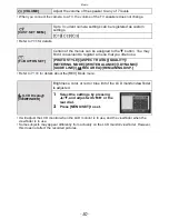 Предварительный просмотр 50 страницы Panasonic DMC-FZ47K Owner'S Manual